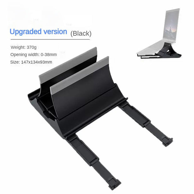 💻 Vertical Laptop Stand ｜ Gravity Holder × Heat Dissipation × Universal Compatibility