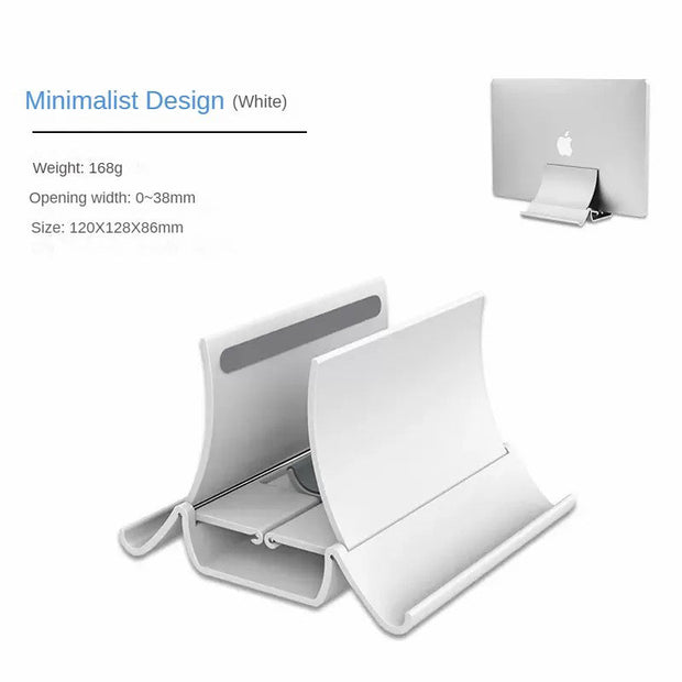 💻 Vertical Laptop Stand ｜ Gravity Holder × Heat Dissipation × Universal Compatibility