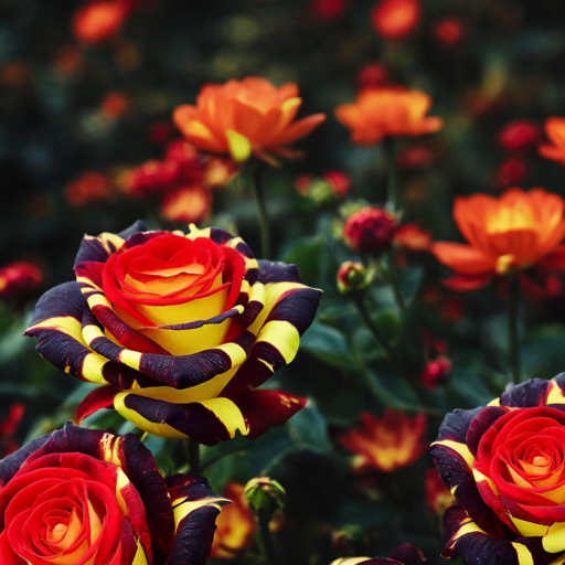 🌹Rare Rose "Firebird" -Love Flower