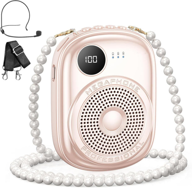💬 Portable Voice Amplifier – Speak with Ease, Be Heard with Confidence 🎶