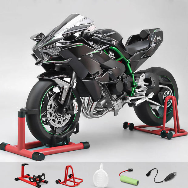 A True Icon, Miniaturized — Kawasaki H2R Model You Can’t Resist