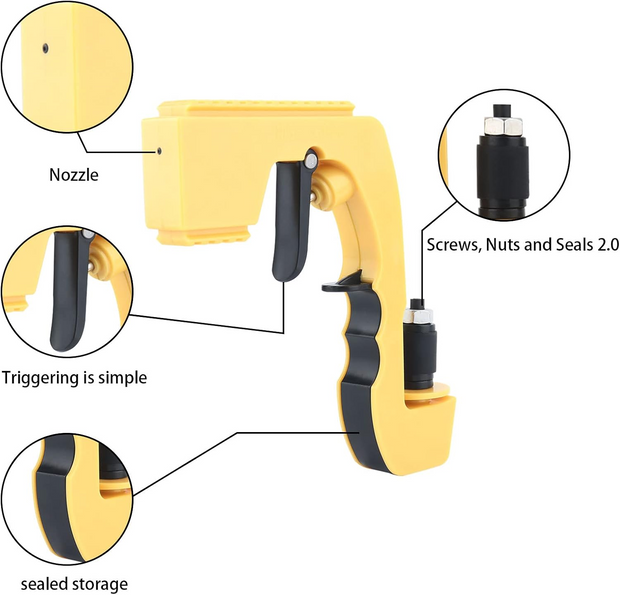 Champagne Gun Sprayer