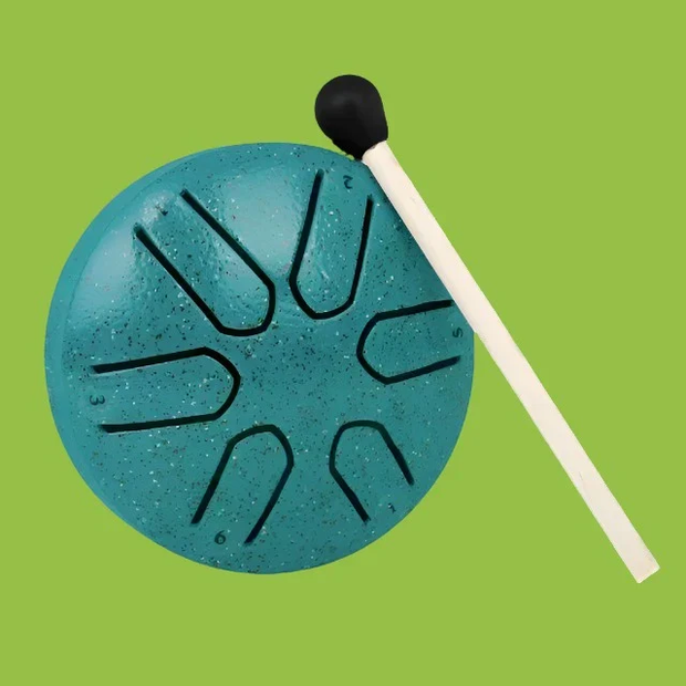 Mini Handpan Magic – Soothe Stress with Every Tap!