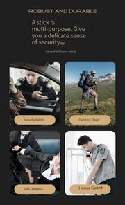 🔥 Multi-Functional Car-Mounted Hiking Pole — Conquer Trails, Crush Emergencies