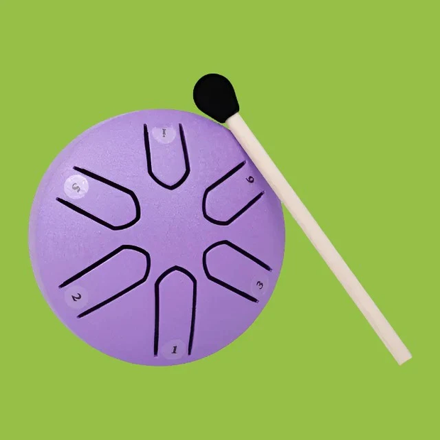 Mini Handpan Magic – Soothe Stress with Every Tap!