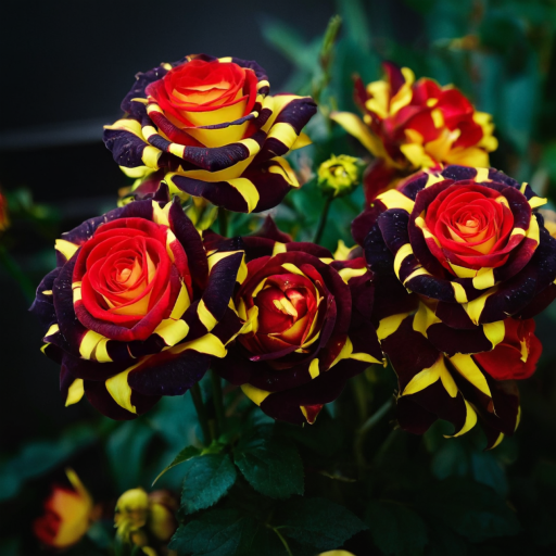 🌹Rare Rose "Firebird" -Love Flower