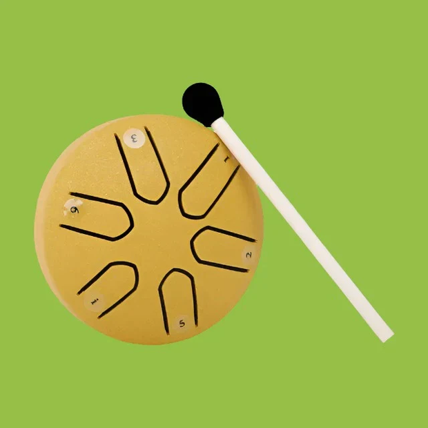 Mini Handpan Magic – Soothe Stress with Every Tap!