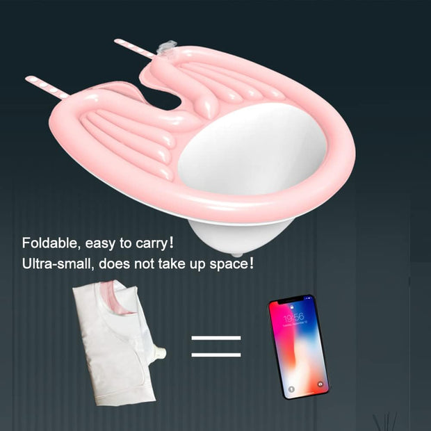 🛁 Portable Inflatable Shampoo Basin｜Easy Hair Washing Anywhere