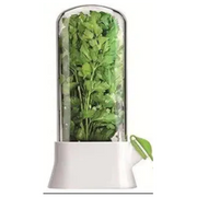 Refrigerator herbal storage device
