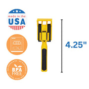 Toddler Construction Plate & Utensils Set — Fun, Safe, and Educational Mealtime Kit!