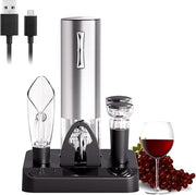High-end electric bottle opener set for wine