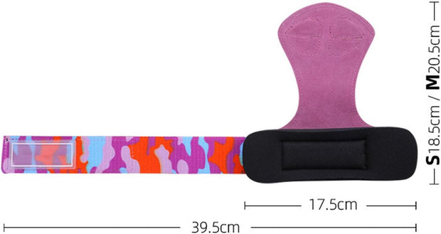 💜 Weight Lifting Wrist Straps｜Comfort Grip &amp; Heart Design for Confident Lifting