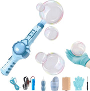 Magical Smoke Bubble Wand & Light-Up Machine – Foggy Bubbles, Glowing Fun!