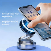 📱 360° Adjustable Vacuum Magnetic Phone Holder Snap. Stick. Spin. Style your space, your way!
