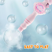Magical Smoke Bubble Wand & Light-Up Machine – Foggy Bubbles, Glowing Fun!