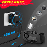 🚴 Smart 5-in-1 Bike Tail Light – Be Seen, Be Safe, Be Loud