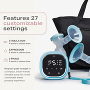 Electric breast pump