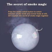 Magical Smoke Bubble Wand & Light-Up Machine – Foggy Bubbles, Glowing Fun!