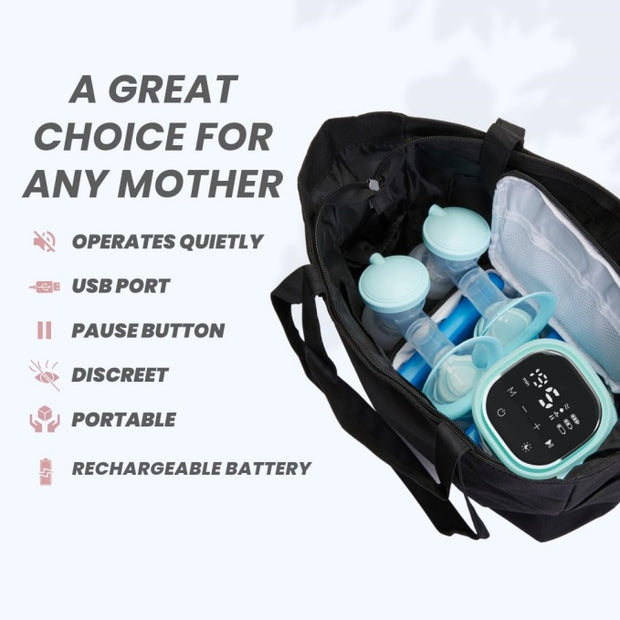 Electric breast pump