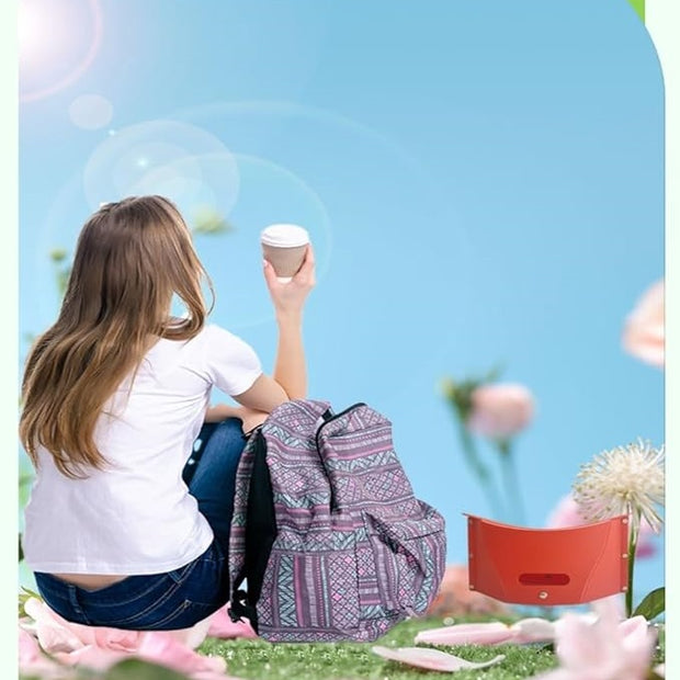 Camping stool, sketching travel camping fishing chair, portable basket stool, two-in-one stool, portable outdoor folding stool, camping stool