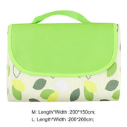 Waterproof Picnic Mat - Portable Folding Check Pattern Blanket for Outdoors and Beach