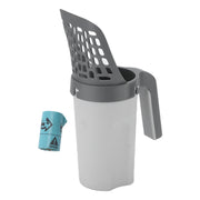 Convenient cat litter scraper