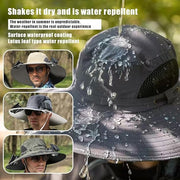 Men's solar fan cap