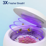 🦷Ultrasonic Dental Cleaner – Deep Clean Your Retainers & Dentures with Ease ✨