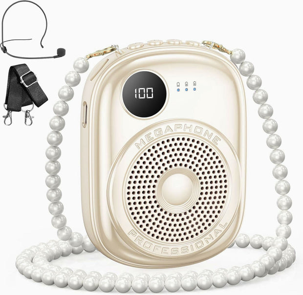 💬 Portable Voice Amplifier – Speak with Ease, Be Heard with Confidence 🎶