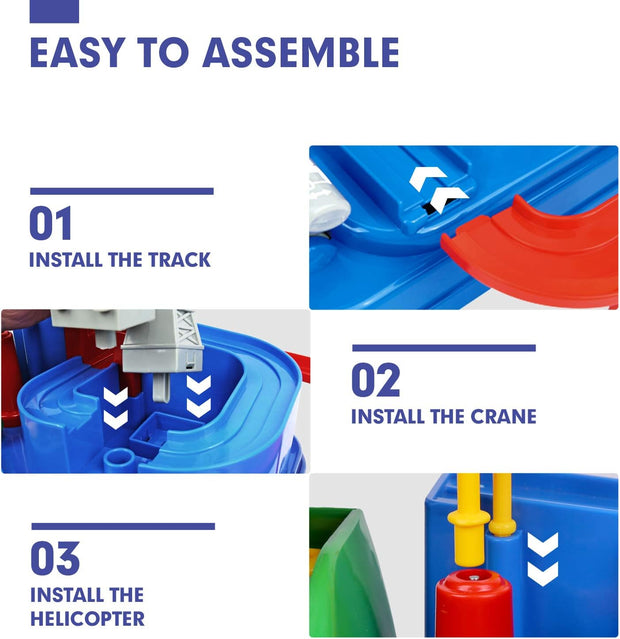 Push. Play. Conquer! The Ultimate Obstacle Adventure Track – No Batteries, All Brains!