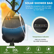 🚿 Solar Shower Bag – Enjoy a Hot Shower, Anywhere! ☀️🌲