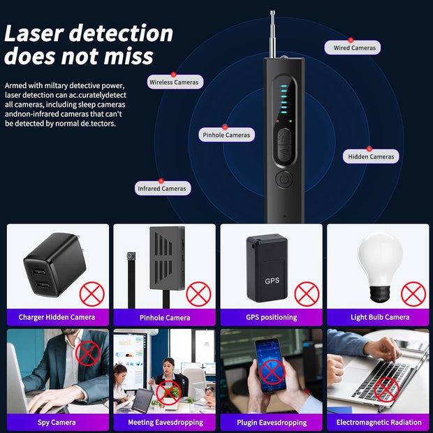 🔍 Hidden Camera Detector – Protect Your Privacy Anywhere