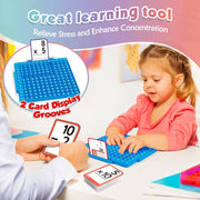 Math Flash Card & Pop Board Set