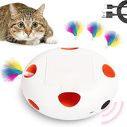 🐾 Smart Feather Hunt Box | A Toy That Plays With Your Cat When You Can’t!