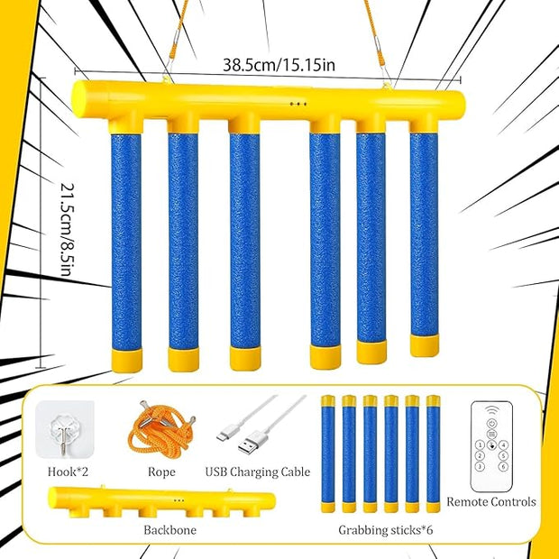 Reaction Challenge Stick Drop game