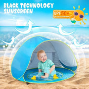Baby beach sunshade tent