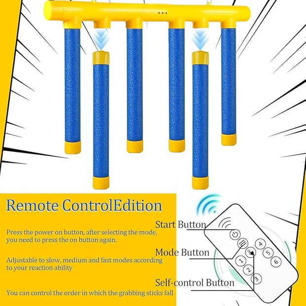 Reaction Challenge Stick Drop game