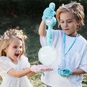 Magical Smoke Bubble Wand & Light-Up Machine – Foggy Bubbles, Glowing Fun!
