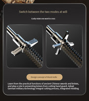 🔥 Multi-Functional Car-Mounted Hiking Pole — Conquer Trails, Crush Emergencies