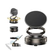 📱 360° Adjustable Vacuum Magnetic Phone Holder Snap. Stick. Spin. Style your space, your way!