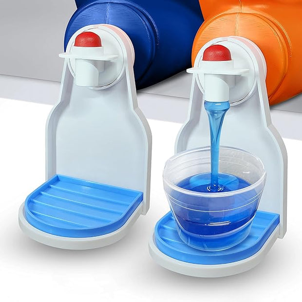 Laundry detergent cup holder, drip trap (upgraded drip tray), no more confusion or leakage