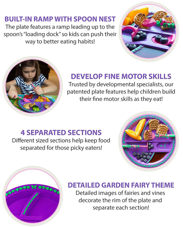 Toddler Construction Plate & Utensils Set — Fun, Safe, and Educational Mealtime Kit!