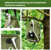 🚿 Solar Shower Bag – Enjoy a Hot Shower, Anywhere! ☀️🌲
