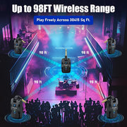 Wireless guitar transmitter receiver