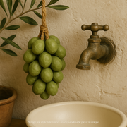 Handcrafted grape soap