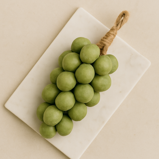 Handcrafted grape soap