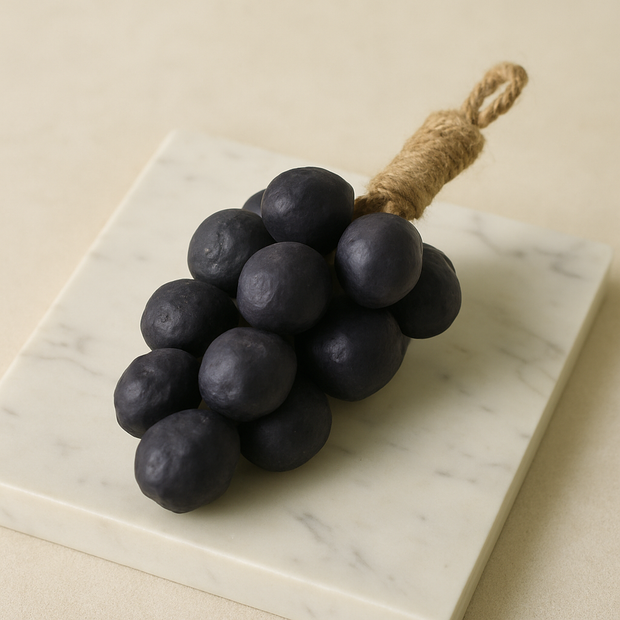 Handcrafted grape soap