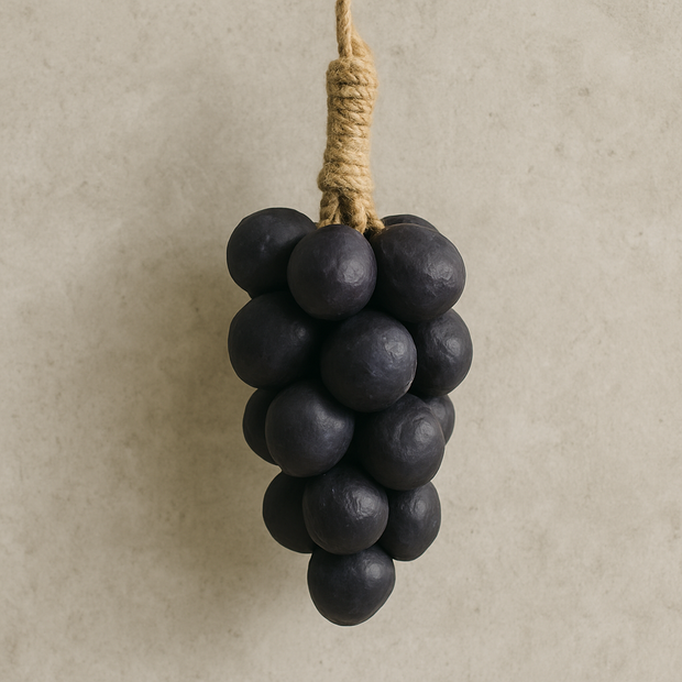 Handcrafted grape soap