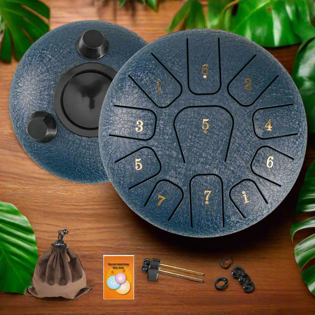 Mini Handpan Magic – Soothe Stress with Every Tap!