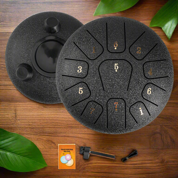 Mini Handpan Magic – Soothe Stress with Every Tap!